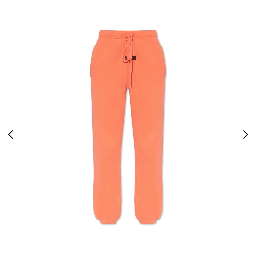 Coral FEAR OF GOD Essentials sweatpants